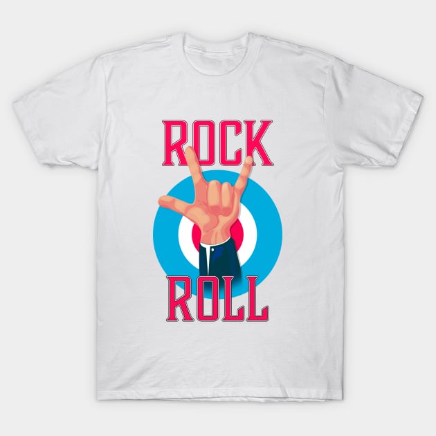 Rock & Roll T-Shirt by nickemporium1